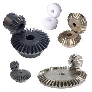 conical gear / helical-toothed / hub