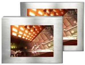 panel PC with touch screen / 800 x 480 / Intel® Atom N270 / stainless steel