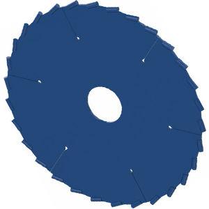 circular saw blade / cutting / tungsten carbide / for metal