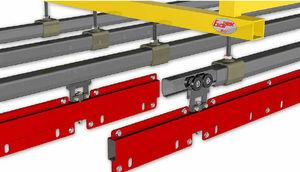 skate wheel conveyor / parts / horizontal / handling