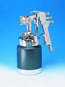 spray gun / for paint / manual / suction