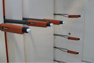 spray gun / for paint / electrostatic