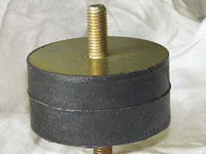 vibration damper / visco-elastic / for machines