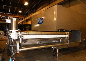 melting furnace / infrared / hot air impingement / for the food industry