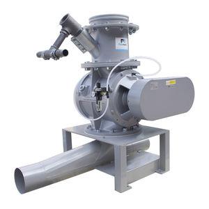 dilute phase pneumatic conveying system / bulk products / for powders / cyclone