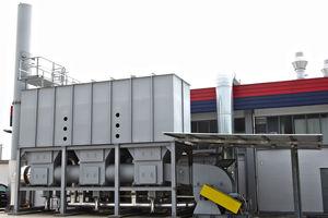 regenerative oxidizer / thermal / for VOC reduction