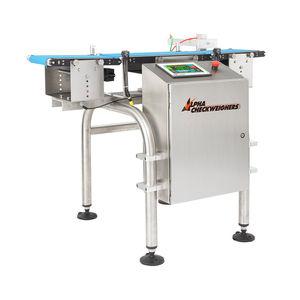 packaging checkweigher / for the food industry / with touchscreen controls