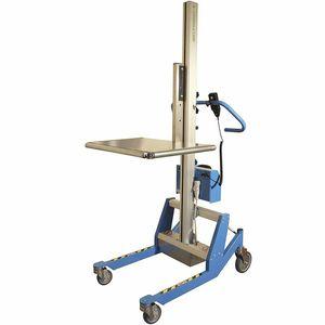 lifting device with gripping tool / fork / with hook / battery-powered