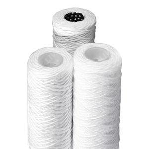 water filter cartridge / depth / polypropylene / yarn wound