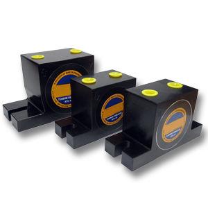 pneumatic vibrator / for silos / turbine / high-frequency