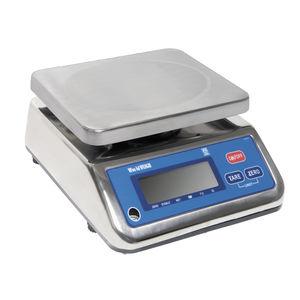 tabletop scales / with LCD display / stainless steel / IP65