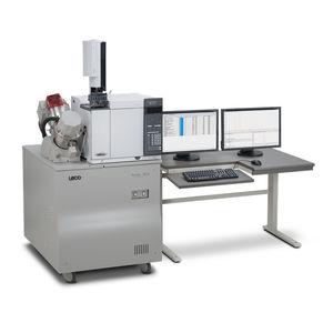 gas chromatograph / laboratory / coupled to a mass spectrometer / time-of-flight