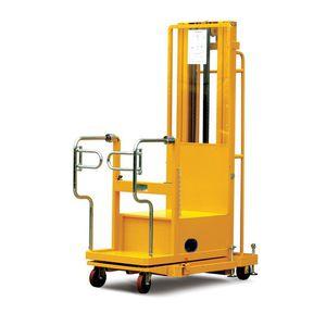 electric order-picker / horizontal / high-level / multipurpose