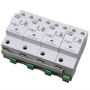 type 1 surge arrester / AC / three-phase / with fault indication