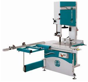 sliding table saw / vertical / automatic