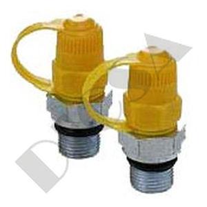 threaded fitting / straight / pneumatic / steel