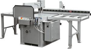 sliding table saw / wood / automatic