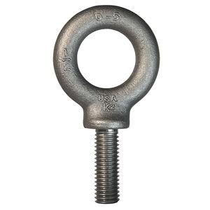 threaded bolt / with eye / steel / shoulder