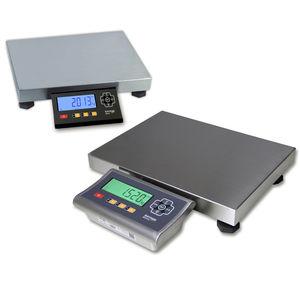 bench scales / with LCD display / stainless steel pan / portable