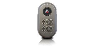 12-key keypad / wall-mounted / metal / for access control