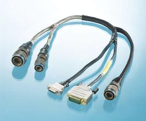 multi-conductor cable harness / multi-strand / for medical applications / for military applications