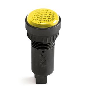 LED indicator light / threaded / IP65 / round