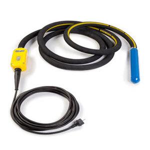 electric vibrator / for concrete / high-frequency / with integrated frequency inverter