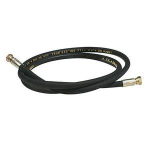 grease hose / high-pressure / steel / rubber