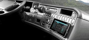 vehicle-mount computer with touch screen