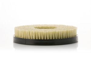circular brush / finishing / plastic / steel