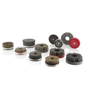 cup brush / polishing / steel / stainless steel