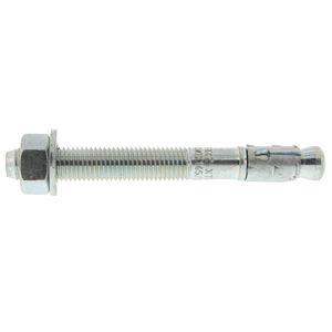 anchor bolt / with hexagonal head / steel / for heavy machinery
