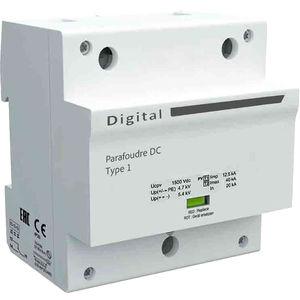 type 1 surge arrester / multipole / DIN rail / DC