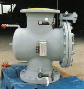 basket filter / strainer / vertical / W