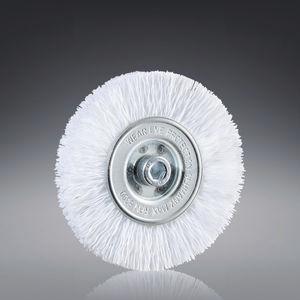 circular brush / cleaning / steel / nylon