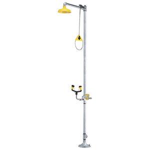 floor-standing shower / indoor / with eyewash station