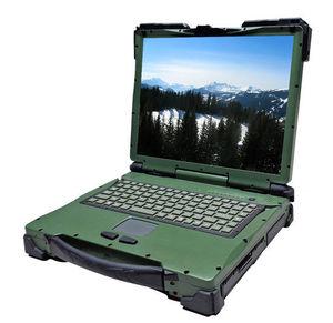 Intel Core i7 laptop computer / IP65 / rugged / LCD