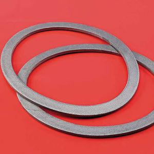 flat gasket / round / rubber / for water