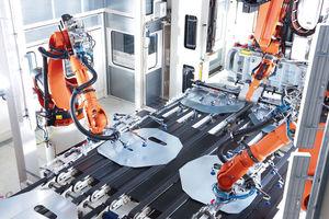 blank destacker-stacker / for presses