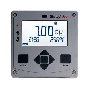 fixed pH meter / process / redox indicator / with conductivity meter