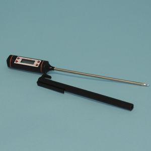 probe thermometer / digital / portable / stainless steel