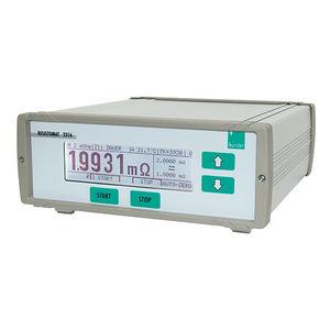 milliohmmeter / digital / bench-top / rugged