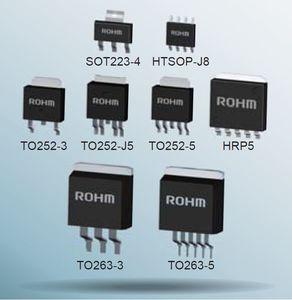 LDO voltage regulator / DC / for automotive applications / silicon