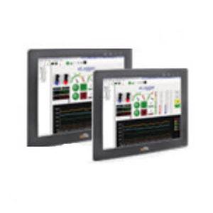 LCD panel PC / dual-core / industrial