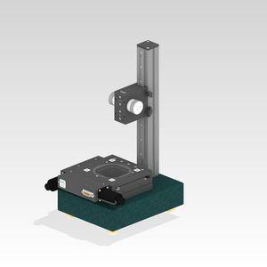 ergonomic jib crane / aluminum / modular