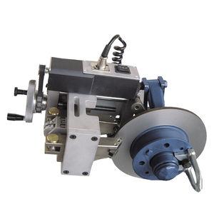 portable lathe / for automotive applications / for brake discs