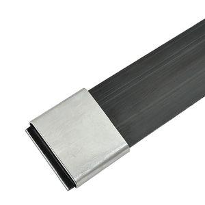 flat seal / stainless steel / carbon / for cables