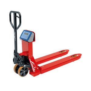 hand pallet truck / walk-behind / handling / scale