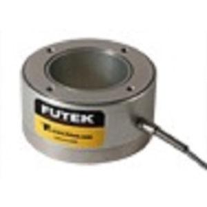 compression load cell / doughnut-shaped / stainless steel / anodized aluminum