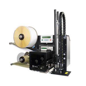 thermal transfer label printer-applicator / monochrome / for labels / RFID label